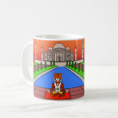Tiere der Welt, Indien: Tiger Kaffeetasse (Vorderseite Links)