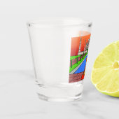 Tiere der Welt, Indien: Tiger Schnapsglas (Links)