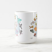 Tiere der Welt Kaffeetasse (Mittel)