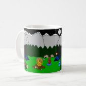 Tiere der Welt, Kanada: Elch Kaffeetasse (Vorderseite Links)