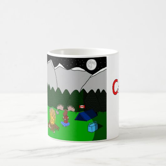 Tiere der Welt, Kanada: Elch Kaffeetasse (Mittel)