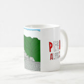 Tiere der Welt, Peru: Alpaca Kaffeetasse (VorderseiteRechts)