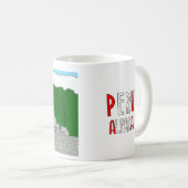 Tiere der Welt, Peru: Alpaka Kaffeetasse (VorderseiteRechts)