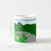 Tiere der Welt, Peru: Alpaka Kaffeetasse (Vorderseite Links)