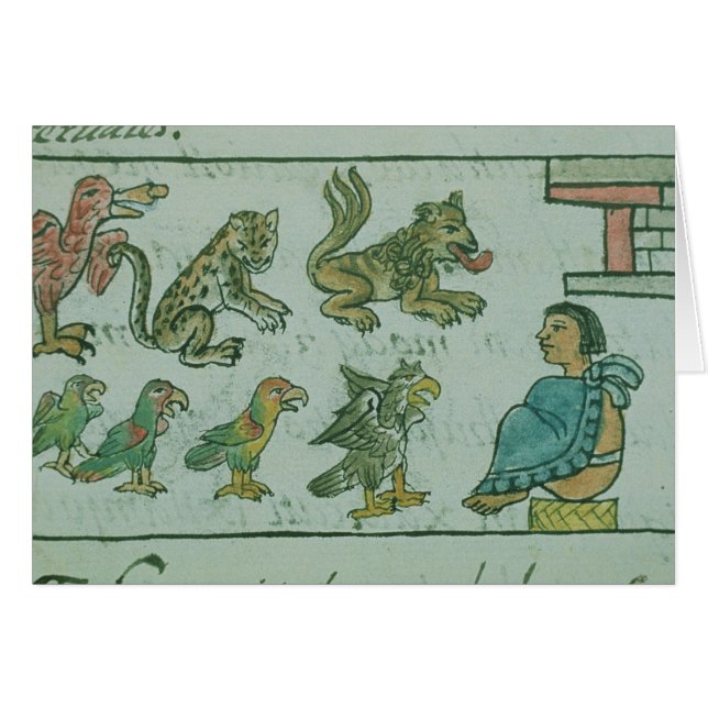 Tiere des aztekischen Kaisers (Vorderseite (Horizontal))