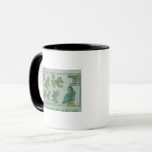 Tiere des aztekischen Kaisers Tasse (Vorderseite Links)