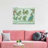 Tiere des Kaisers von Aztec Leinwanddruck (Insitu (Wohnzimmer))