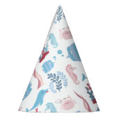 Tiere des Meers Partyhütchen (Links)