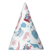 Tiere des Meers Partyhütchen (Rechts)