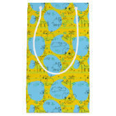 Tiere, die Babymusterhintergrund spielen Kleine Geschenktüte (Vorderseite)