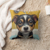 Tiere, die einen Bath Funny nehmen Kissen (Decke)