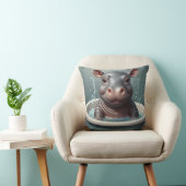 Tiere, die einen Bath Funny nehmen Kissen (Stuhl )