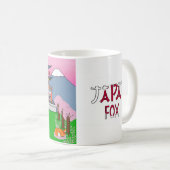 Tiere die Welt, Japan: Fuchs Kaffeetasse (VorderseiteRechts)