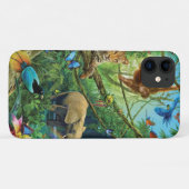 Tiere, die zusammen leben, werfen Kissen Case-Mate iPhone Hülle (Rückseite (Horizontal))