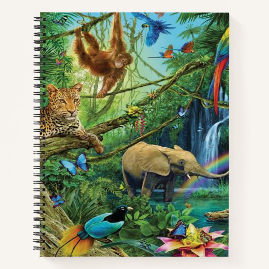 Tiere, die zusammen leben, werfen Kissen Notizblock (Vorderseite)