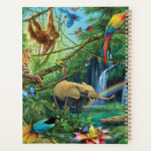 Tiere, die zusammen leben, werfen Kissen Planer (Rückseite)