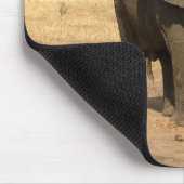 Tiere, Elefanten, Natur Mousepad (Ecke)