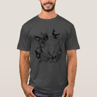Tiere Erde retten Tiere Erde Liebhaber Umwelt T-Shirt