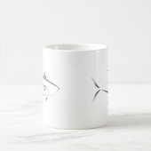 Tiere - Flussbarsch Kaffeetasse (Mittel)