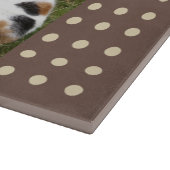 Tiere Forellen Braun- und Creme-Foto Schneidebrett (Ecke)