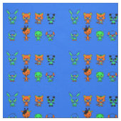 Tiere Freunde Cartoon Stoff (Muster)