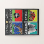 Tiere Freunde Jigsaw Puzzle (Horizontal)