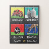 Tiere Freunde Jigsaw Puzzle (Vertikal)