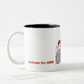 Tiere für AIDS Tasse (Links)