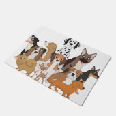 Tiere Fußmatte (Schrägansicht)