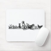 Tiere gerettet mousepad (Mit Mouse)