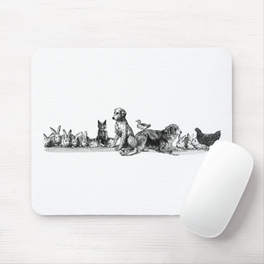 Tiere gerettet mousepad (Mit Mouse)