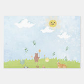 Tiere Geschenkpapier Set (Vorderseite 3)