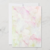 Tiere Gesicht Maske Baby Dusche per E-Mail Einladu (Rückseite)