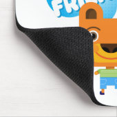 Tiere Gute Freunde Mousepad (Ecke)