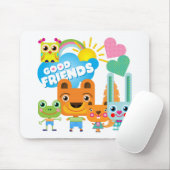 Tiere Gute Freunde Mousepad (Mit Mouse)