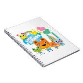 Tiere Gute Freunde Notizblock (Rechte Seite)