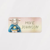 Tiere Heroes wasserdichte Kinder Name Kleidung Etiketten (Design 1)