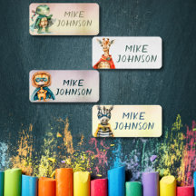 Tiere Heroes wasserdichte Kinder Name Kleidung