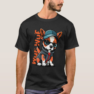 Tiere Hund Katze Eule Fuchs Niedlich 4 T-Shirt