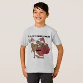 Tiere I Liebe Weihnachtsgeschenke und Geschenke T-Shirt (Vorne ganz)