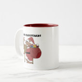 Tiere I Liebe Weihnachtsgeschenke und Geschenke Zweifarbige Tasse (Vorderseite Links)