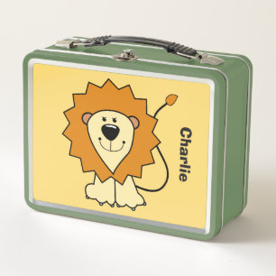 Tiere Illustrationen benutzerdefinierter Name Metall Brotdose