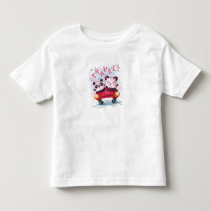 Tiere im Auto Nr. 6 Kleinkind T-shirt