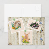Tiere im Busch Postkarte (Vorne/Hinten)