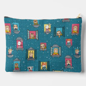 Tiere im Fenster Zubehörtasche (Rückseite)