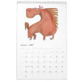 Tiere im Quadrat Kalender (Jan 2027)