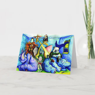 Tiere im Schlafzimmer Karte