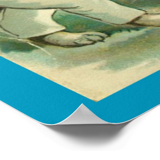 Tiere im Spiel Poster (Ecke)