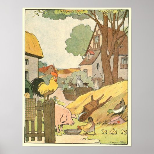 Tiere im Storybook Farm Poster (Vorne)