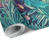 Tiere im Wald, William Morris Geschenkpapier (Rolleneckpunkt)